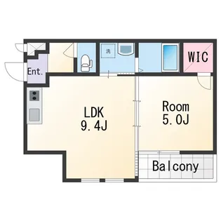 アメニティ高松【1階】の間取り
