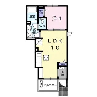 エターナル・レジデンスA【1階】の間取り