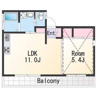 コーポ華【2階】の間取り