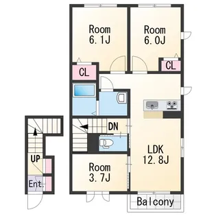 シャーメゾンフローラ【1階】の間取り