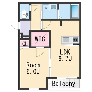 フジパレス東釘貫丁【1階】の間取り