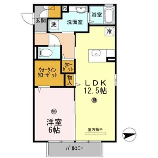 ヴェルデ【2階】の間取り