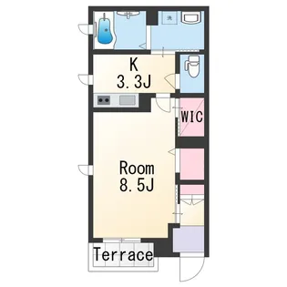 シャーメゾン萬町【1階】の間取り