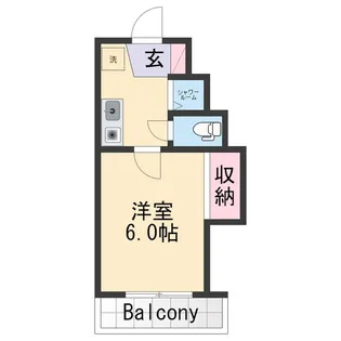 ラヴニール【2階】の間取り