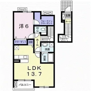 サンレミ・ブーケ・アイ【2階】の間取り