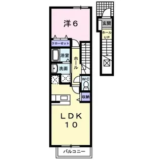 コンソラトゥールコヤ【2階】の間取り