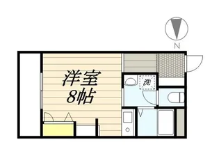 STUDIO Mio【2階】の間取り