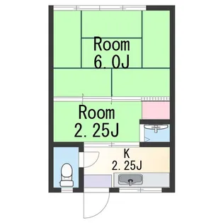 千秋荘【2階】の間取り