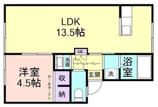 プレジール津森【2階】の間取り
