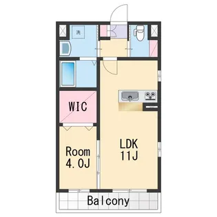 m.なつ&秋【1階】の間取り