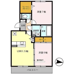 メゾン・ド・プルミエ【3階】の間取り