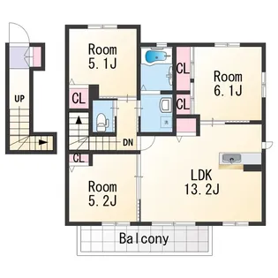 ガーデンハイツ【2階】の間取り