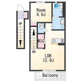 サンメゾン紀三井寺【2階】の間取り