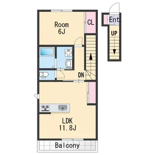 グランニエル【2階】の間取り