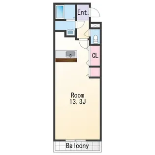 アーバンパレス中之島【2階】の間取り