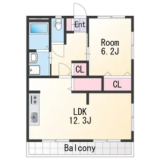 コーポ葵【2階】の間取り
