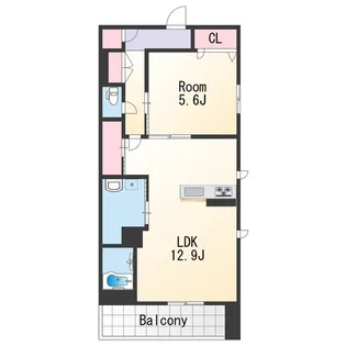 BEREO NANKAIWAKAYAMACITY【1階】の間取り