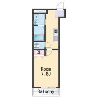 フジパレス和歌山駅東Ⅰ番館【3階】の間取り
