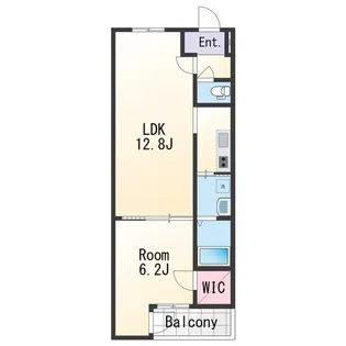 フジパレス市駅北【3階】の間取り