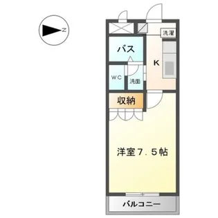 グレース和歌浦【1階】の間取り