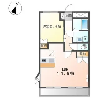 グランチェスタⅡ【1階】の間取り