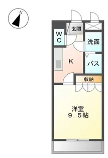 グランチェスタⅠ【1階】の間取り