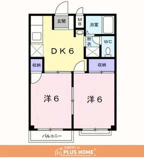 エルハイツKOYAⅡ【2階】の間取り