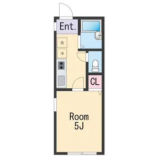 TJ杭ノ瀬Ⅱ B【1階】の間取り