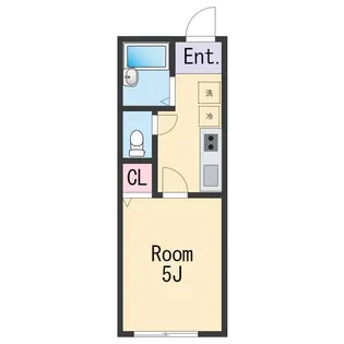 TJ杭ノ瀬Ⅱ B【1階】の間取り