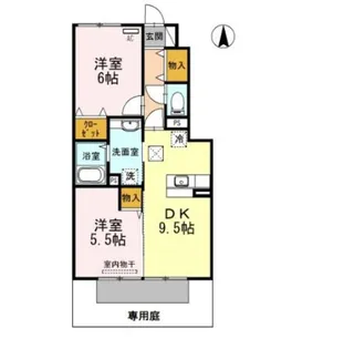 Avance Kei【1階】の間取り