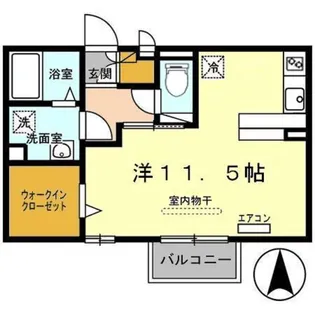 マイ・ピエス・ヒロ【2階】の間取り