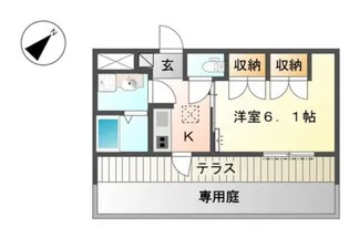 メゾン・ド・ファミーユ【1階】の間取り