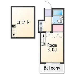 レオパレス中松江第3【2階】の間取り