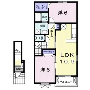 Fumi【2階】の間取り