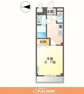 ジュニパー弘西【2階】の間取り