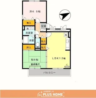 ファースト西浜【2階】の間取り