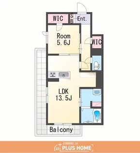 Bereo Plaisant【2階】の間取り