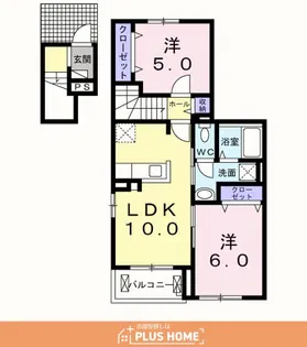 アナベル【2階】の間取り