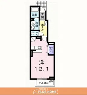 プリムローズ Ⅱ【1階】の間取り