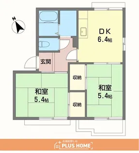 フォーブル木ノ本【2階】の間取り