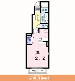 プリムローズ Ⅱ【1階】の間取り