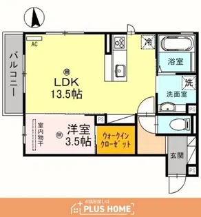 La maison Chico Rich【3階】の間取り