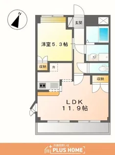 グランチェスタⅡ【2階】の間取り