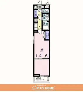 フォレスタ・和歌浦【3階】の間取り