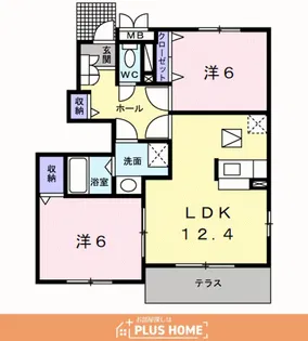 ベル メゾン【1階】の間取り