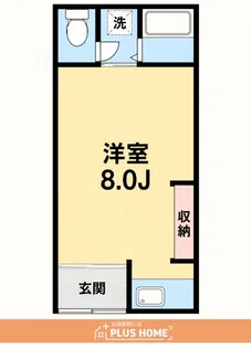 Nspace 有本Ⅱ【1階】の間取り