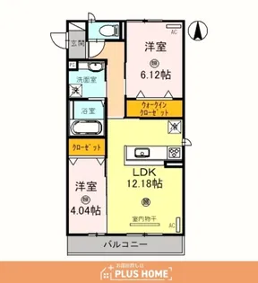 セジュール向陽【3階】の間取り