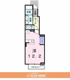 グリーン・ビュー千寿【1階】の間取り