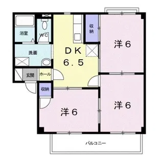 グレイスⅠ【1階】の間取り