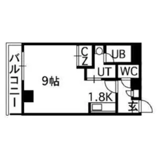 ルーブル4条館【605号室】の間取り